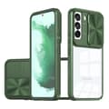 Samsung Galaxy S23 Plus - Stötdämpande Kameraskydd Skal Mörkgrön