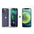 Miniatyrbilde 1 av 11: iPhone 12 Pro Max - Skyddsskal Plus Skärmskydd Transparent