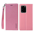 Pikkukuva 5 / 11: Samsung Galaxy S20 - Exklusivt Hanman Plånboksfodral Roséguld