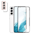 Pikkukuva 2 / 11: 3-PACK Galaxy S22 Plus Skärmskydd + Kameralinsskydd 2.5D 0,3mm Transparent