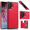 Miniatyrbillede 7 af 11: Samsung Galaxy Note10+ - Robust Skal med Kortfack (NKOBEE) Brun