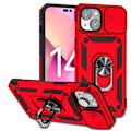 Pikkukuva 1 / 11: iPhone 15 Plus - Ultimat Skydd och Funktionalitet med detta Armor Skal Röd