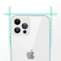 Miniatyrbillede 10 af 11: iPhone 13 Pro Skärmskydd Baksida 0,3mm Transparent