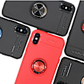 Miniatyrbillede 11 af 11: iPhone XR - AUTO FOCUS - Skal med Ringhållare Blå/Blå