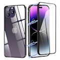 Miniatyrbillede 3 af 11: iPhone 16 Pro - Stilrent Magnetiskt Dubbelsidigt Skal Blå