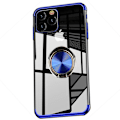 Pikkukuva 4 / 11: iPhone 12 Pro Max - Smart Smidigt Floveme Skal med Ringh�llare Silver