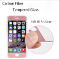 Miniatyrbild 6 av 7: iPhone 7 Plus (3-PACK) ProGuards Carbon-Sk�rmskydd 3D Svart