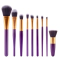 Miniatyrbilde 5 av 10: KABUKI-MINERALS Originalborstar i 9-delar Lila-Silver