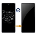 Pikkukuva 5 / 11: 2-PACK Samsung Galaxy S24 Plus Integritetsskyddande Hydrogel Mjuk skärmskydd Transparent, Svart Ram