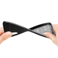 Miniatyrbilde 6 av 11: Samsung Galaxy A41 - Stilsäkert Litchi-Läder Design Skal Mörkblå