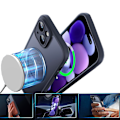 Miniatyrbild 10 av 11: iPhone 15 Plus - Praktiskt Magsafe Fodral Magnetisk Svart