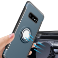 Pikkukuva 6 / 11: Flovemes Eleganta Skal med Ringhållare - Samsung Galaxy S10+ Svart
