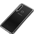 Exklusivt Skyddsskal i Silikon - Samsung Galaxy A9 2018 Silver