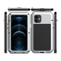 Pikkukuva 5 / 10: iPhone 12 Pro Max - Suojaava 360-Kotelo HEAVY DUTY (Alumiini) Svart