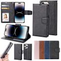 Pikkukuva 1 / 11: iPhone 16 Pro Max - Stilrent Hanman 2-i-1 Fodral Svart