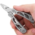 Miniatyrbilde 3 av 11: Professionell Slittålig Multifunktionell 9 i 1 Fickkniv Silver
