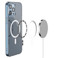 Miniatyrbillede 3 af 4: iPhone 12 Mini - Praktiskt Stötdämpande Magnetiskt Skal Genomskinlig