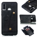 Pikkukuva 4 / 11: Robust Skyddsskal med Kortfack - Huawei P30 Lite Mörkblå