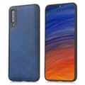 Kraftfullt PU-Läder Skal - Samsung Galaxy A50 Blå Blå