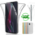 Pikkukuva 6 / 11: Huawei Y5 2019 - Dubbelsidigt Silikonskal Guld
