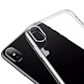 Miniatyrbillede 6 af 11: Praktiskt Skyddande Silikonskal (FLOVEME) - iPhone XS MAX Transparent/Genomskinlig