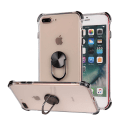 Pikkukuva 5 / 11: Stilrent Silikonskal med Ringhållare - iPhone 8 Plus Blå