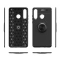 Miniatyrbillede 8 af 10: Huawei P30 Lite - Praktiskt Silikonskal med Ringhållare (EPIC) Blå