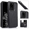 Miniatyrbillede 1 af 11: Samsung Galaxy S20 Ultra - Robust Skal med Kortfack Svart