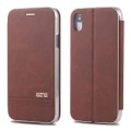 Pikkukuva 1 / 11: Smart Stilsäkert Plånboksfodral (Yazunshi) - iPhone XS Max Brun