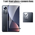 Pikkukuva 3 / 11: Xiaomi 12 Pro 1 Set 3D Sk�rmskydd + Kameralinsskydd Transparent