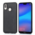 Pikkukuva 1 / 11: Huawei P20 Lite - Professionellt Skal i Pu-Läder Svart Svart