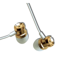 Miniatyrbild 9 av 10: In-ear Hörlurar Hurricane Guld/Vit Guld/Vit