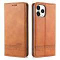 Pikkukuva 1 / 11: iPhone 12 Pro - Stilrent AZNS Plånboksfodral Brun