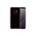 Samsung Galaxy S9 - Electro-Plated Skal av Silikon Roséguld