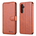 Pikkukuva 1 / 11: Lyxigt läderfodral för Samsung Galaxy A54 5G Brun