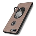 Pikkukuva 4 / 11: iPhone 6/6S - Praktiskt Silikonskal med Ringh�llare FLOVEME Brun