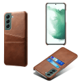 Miniatyrbilde 3 av 11: Samsung Galaxy S23 - Stilrent Praktiskt Skal med Korthållare Röd