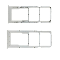 Miniatyrbilde 3 av 11: Samsung Galaxy A12 Reservdel Dubbla SIM-kortshållare Silver