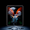 Miniatyrbild 11 av 11: 2-PACK Samsung Galaxy Z Fold 2 -Smart Hydrogel Skärmskydd 3 in 1 Transparent
