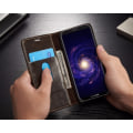 Pikkukuva 4 / 9: Elegant Plånboksfodral i Läder för Galaxy S8+ från CASEME Svart