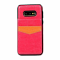 Miniatyrbilde 8 av 11: Skyddande Skal med Kortfack (Leman) - Samsung Galaxy S10E Blå