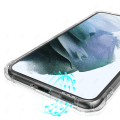 Miniatyrbild 11 av 11: Samsung Galaxy S22 Skal Tjocka Hörn Ergonomisk Design Transparent