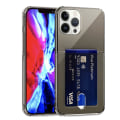 Miniatyrbillede 8 af 11: iPhone 13 Pro Max - Elegant Skyddande Skal med Korthållare Röd