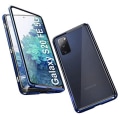 Miniatyrbillede 6 af 11: Samsung Galaxy S20 FE - Stilfuldt Dobbelt Magnet Cover Svart