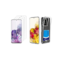 Miniatyrbilde 2 av 11: Samsung Galaxy S20 Ultra Skal med Korthållare & Mjukt Skärmskydd Transparent