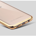 Miniatyrbillede 3 af 6: Samsung Galaxy S7 Edge - Stilrent Silikonskal från LEMAN Silver/Grå