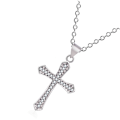 Pikkukuva 3 / 8: Stilsäkert Elegant Kors Halsband Guld