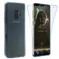 Miniatyrbillede 1 af 9: Samsung Galaxy A6 2018 Dubbelsidigt silikonfodral TOUCHFUNKTION Svart