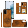 Miniatyrbillede 4 af 11: Samsung Galaxy S20 FE - Stilrent Praktiskt Skal med Korthållare Orange