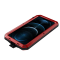 Miniatyrbild 8 av 11: iPhone 14 Pro - Stryktåligt 360-fodral i Aluminium HEAVY DUTY Svart